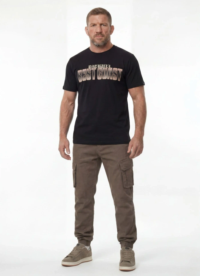Koszulka męska T-Shirt Pit Bull Best Coast czarna