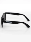 Okulary przeciwsłoneczne Jigga Wear Name Wayfarer czarno/czarne