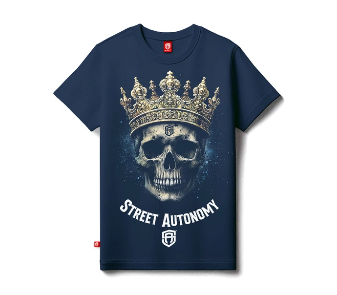 Koszulka męska t-shirt Street Autonomy Kings granatowa
