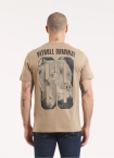 Koszulka męska T-Shirt Pit Bull Pitbull Eighty Nine Dog 25 beżowa