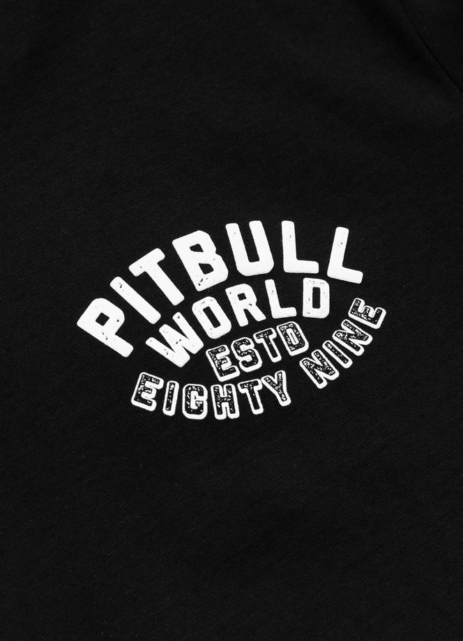 Koszulka męska T-Shirt Pit Bull Pitbull Hero czarna