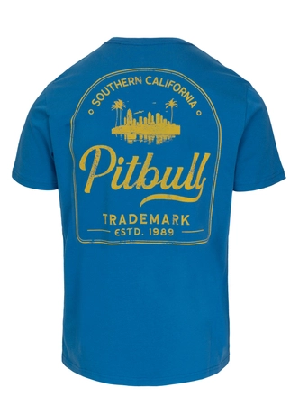 Koszulka męska T-Shirt Pit Bull Pitbull So Cal niebieska