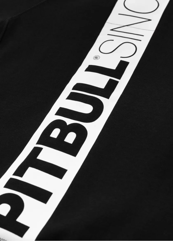 Bluza damska z kapturem Pit Bull Pitbull Fuchsia 25 ZIP hooded czarna