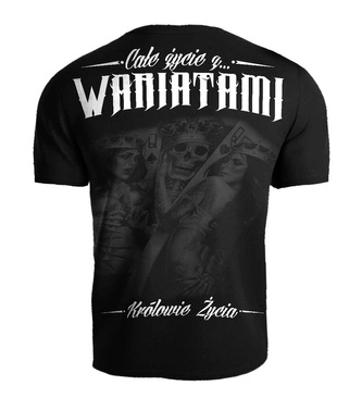 Koszulka męska T-shirt Public Enemy Całe życie z wariatami czarna