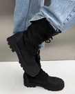 Buty botki damskie Olavoga Lunar czarne