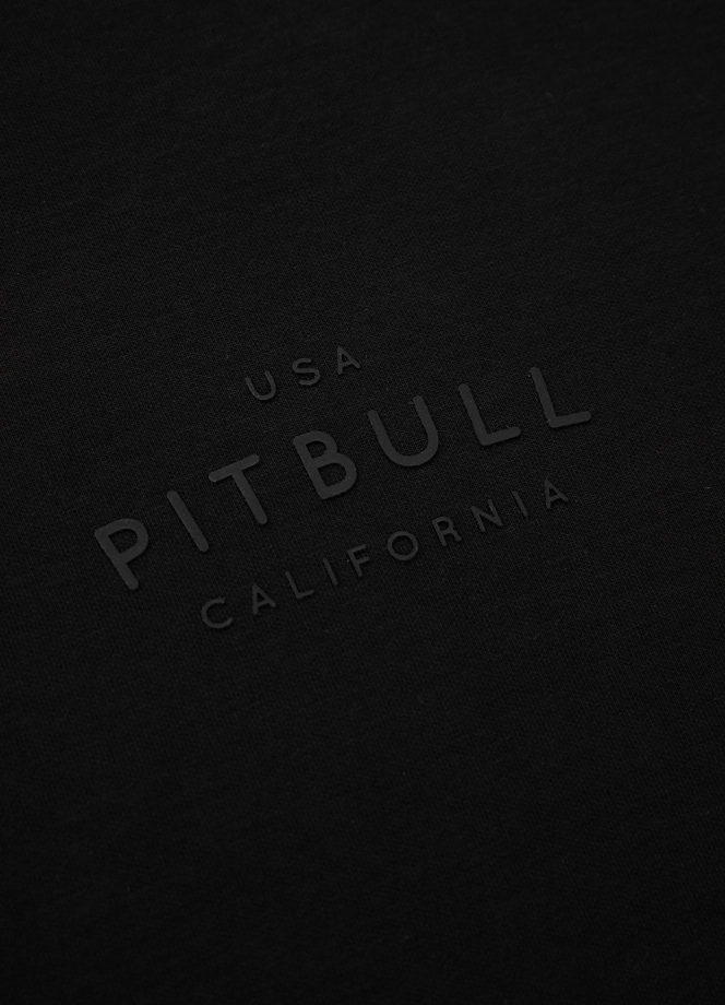 Bluza męska z kapturem Pitbull Pit Bull Sampson ZIP czarna