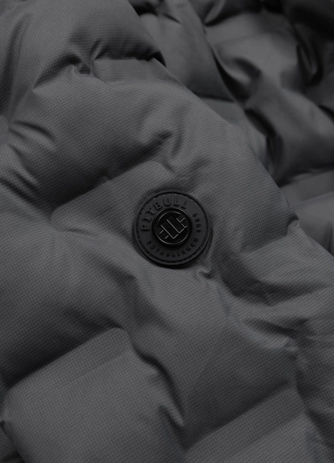 Kurtka zimowa męska Pit Bull Camino szara grafitowa