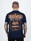 Koszulka męska t-shirt Środowisko Miejskie Theme granatowa