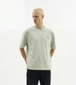 Koszulka męska t-shirt oversize Prosto Big Log Infinity miętowa zielona