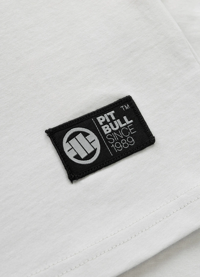 Koszulka męska T-Shirt Pit Bull Pitbull Skull Surf złamana biel