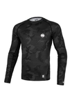 Koszulka rashguard Pit Bull Pitbull Net Camo Longsleeve czarna