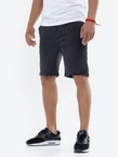Spodenki szorty męskie jeans Jigga Wear Crown Pocket sprane czarne
