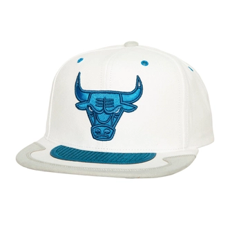 Czapka Mitchell & Ness Day 4 Snapback Chicago Bulls biało/niebieska
