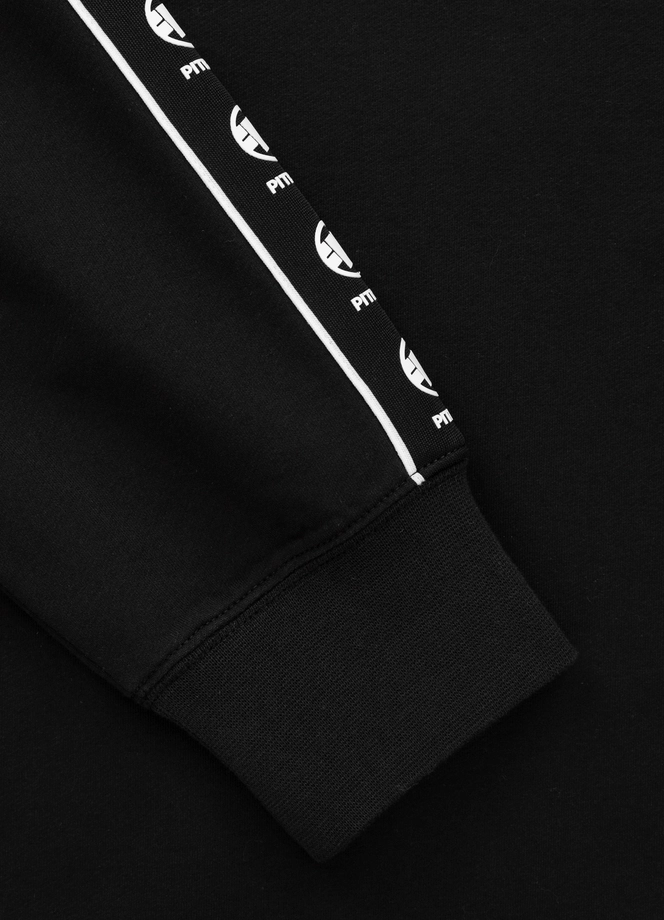 Bluza męska bez kaptura Pitbull Pit Bull Tape Nugget czarna