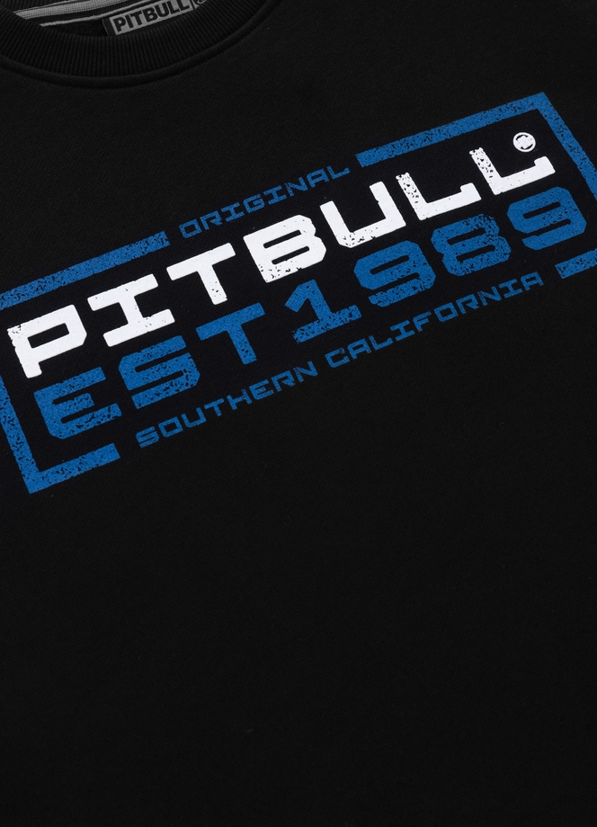 Bluza męska Pitbull Pit Bull In Blue crewneck czarna