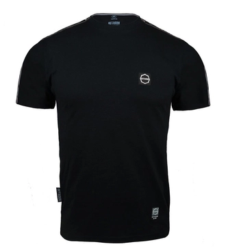 Koszulka męska T-shirt Octagon Stripe czarno/biała