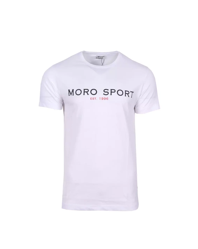 Koszulka męska T-Shirt Moro Sport University biała