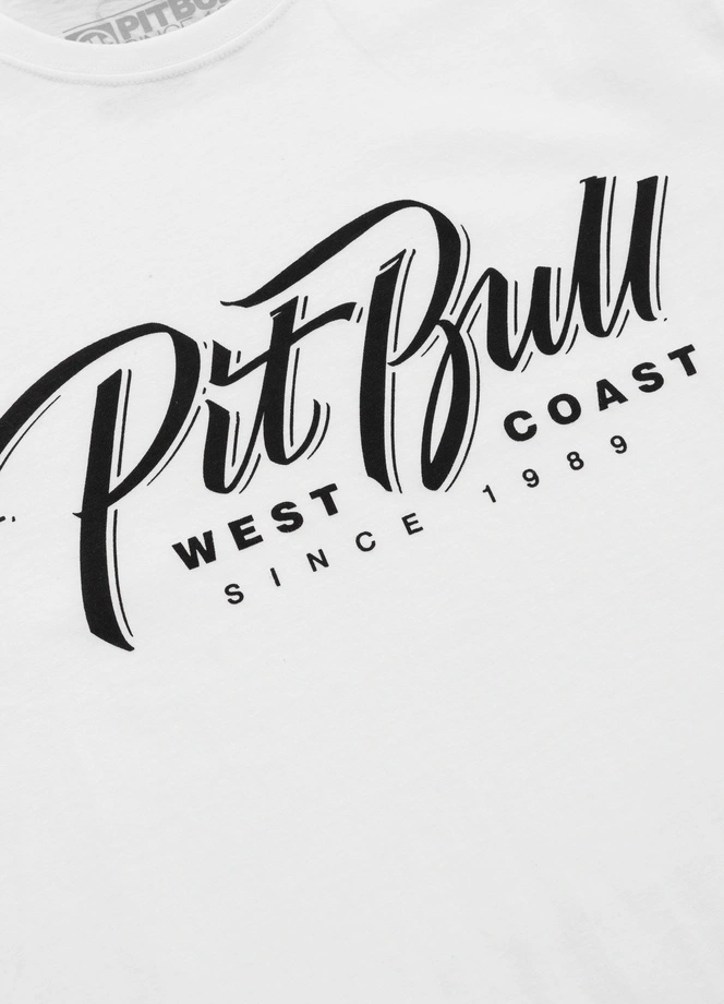 Koszulka męska T-Shirt Pit Bull Pitbull El Jeffe biała