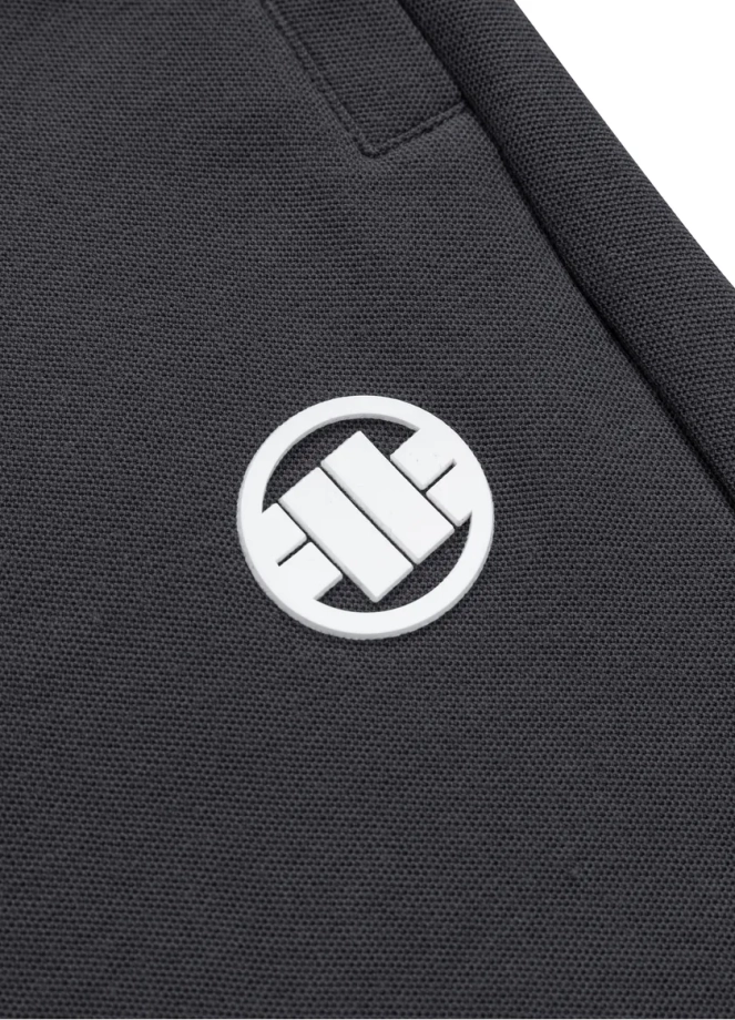 Spodenki szorty dresowe męskie Pitbull Pique Rockey ciemno szare