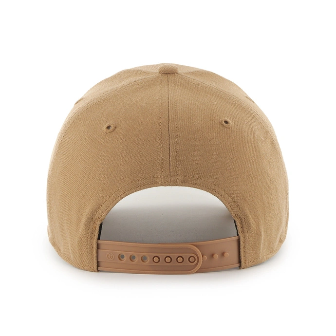 Czapka z daszkiem 47 Brand MLB New York Yankees Camel brązowa