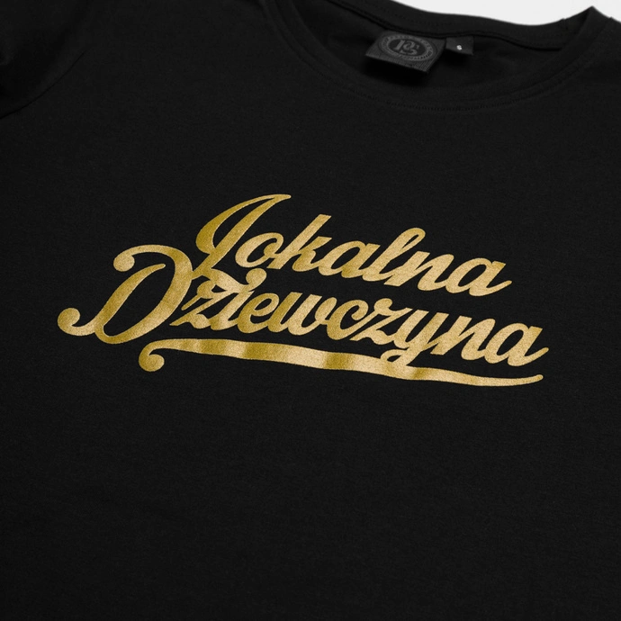 Koszulka t-shirt damski Prima Sort Big Tag Lokalna Dziewczyna czarna
