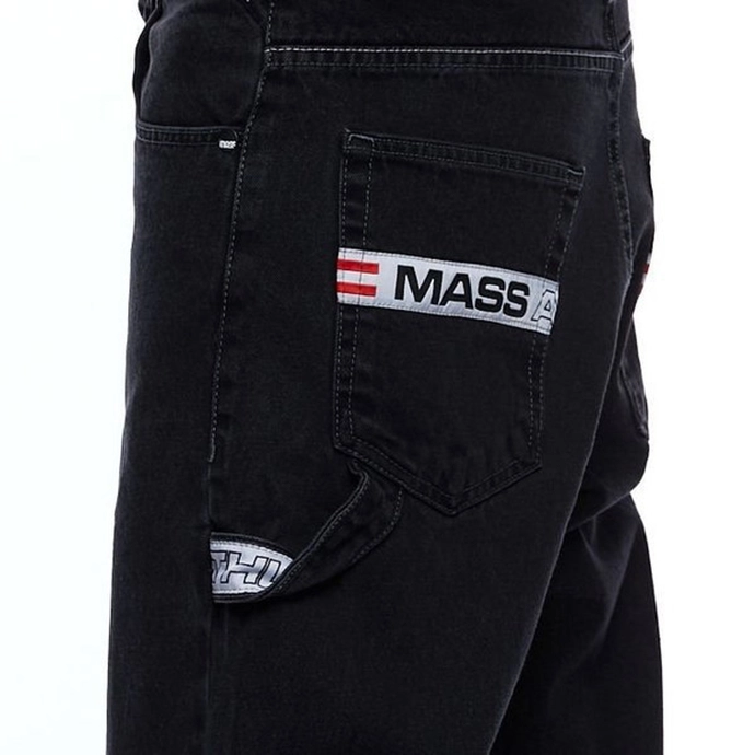 Spodnie Mass Denim Work jeans black rinse