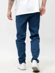 Spodnie męskie Jeans Jigga Wear Mini Haft Logo niebieskie