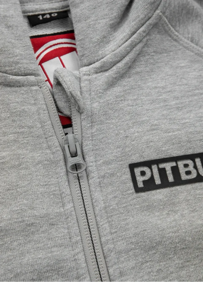 Bluza dziecięca Pit Bull Dandrige Hooded Pitbull szara