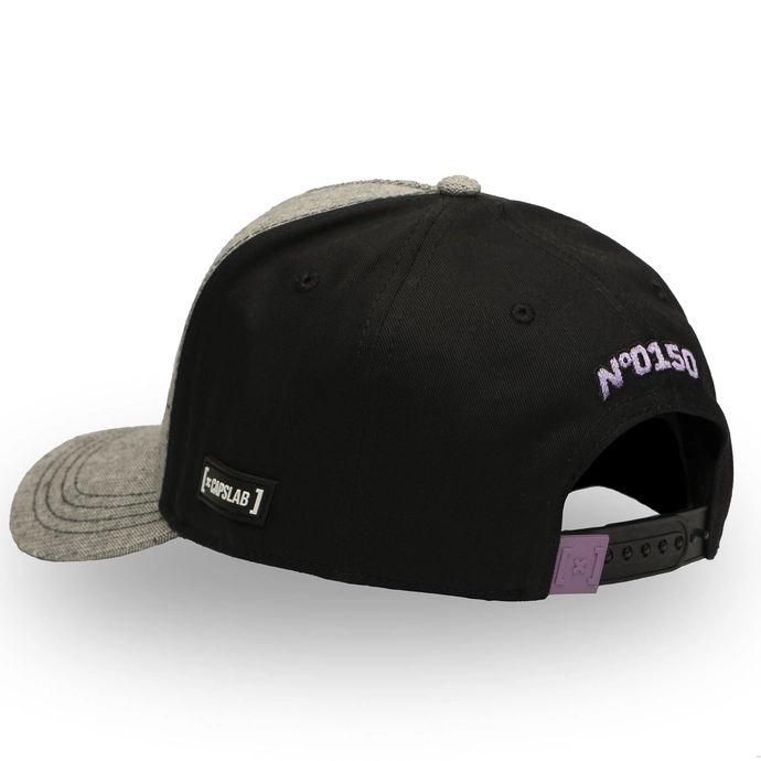 Czapka z daszkiem Capslab Pokemon Mewtwo szaro/czarna