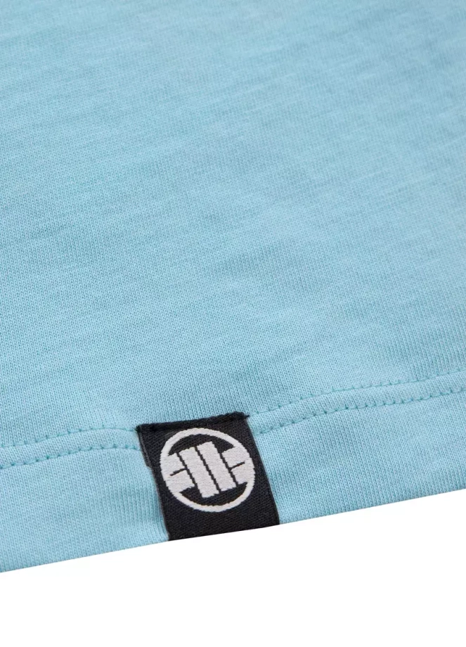 Koszulka t-shirt damski Pitbull Pit Bull Grafitti jasny niebieski