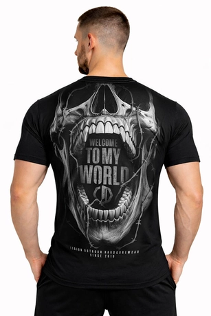 Koszulka męska T-shirt Octagon Welcome To My World czarna