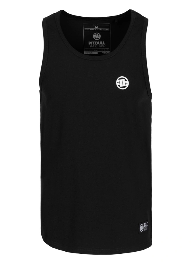 Koszulka męska tank top Pitbull Small Logo czarna