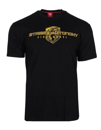 Koszulka t-shirt Street Autonomy Two Heads 2 black/gold