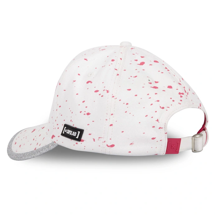 Czapka z daszkiem Capslab Barbie unisex biało/różowa