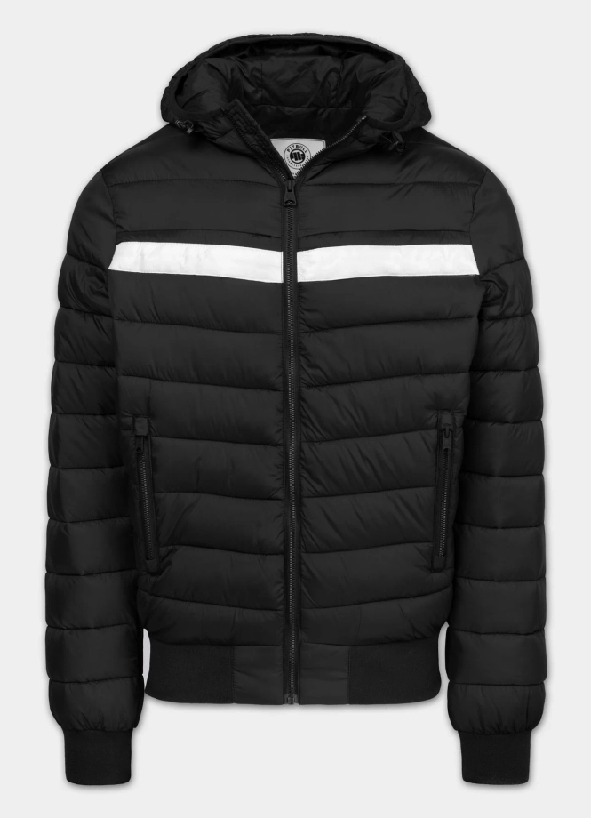 Kurtka zimowa męska Pit Bull Rubio czarna