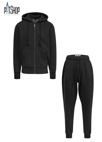 Komplet dresowy męski Pit Bull Hackett grafitowy