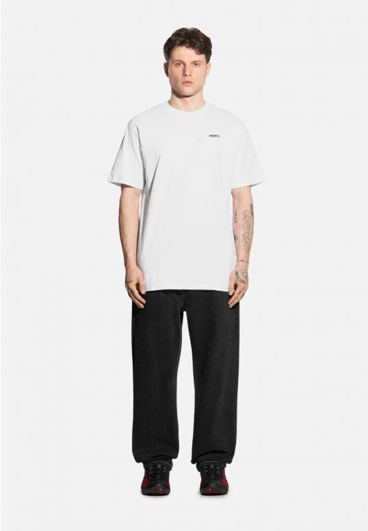 Koszulka męska t-shirt Prosto Base biała