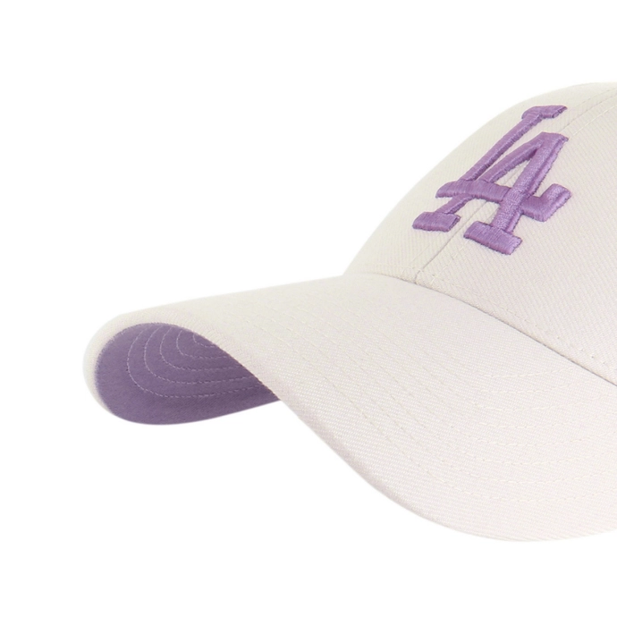 Czapka z daszkiem 47 Brand Los Angeles Dodgers Snap beżowa