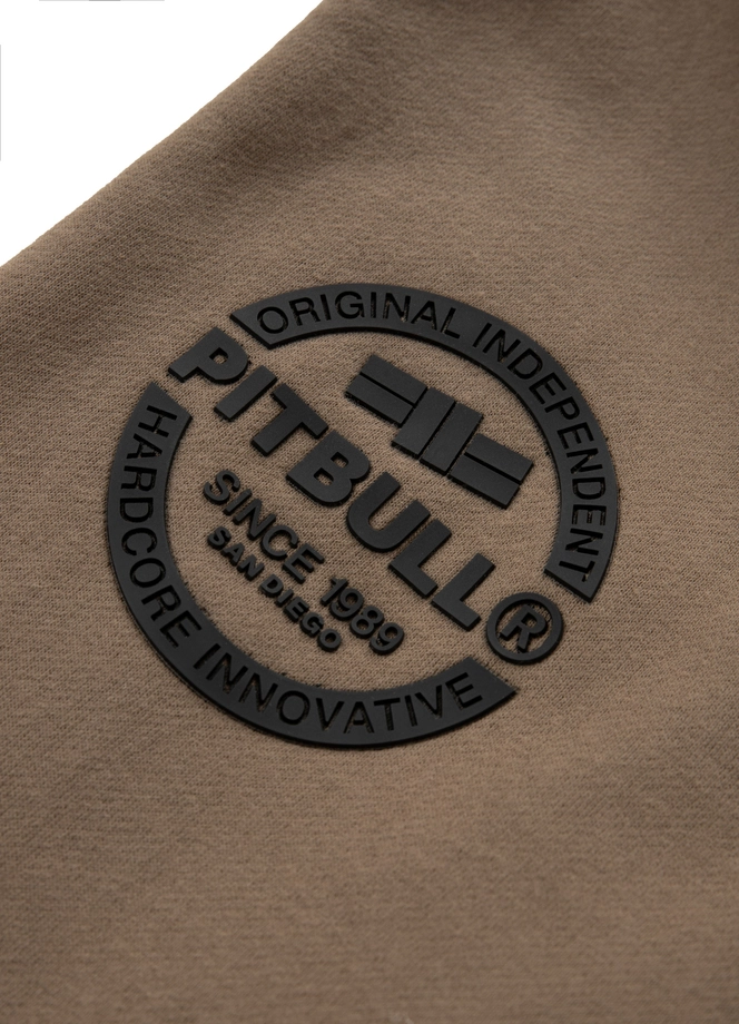 Bluza męska Pitbull Pit Bull Sherwood 24 crewneck brązowa
