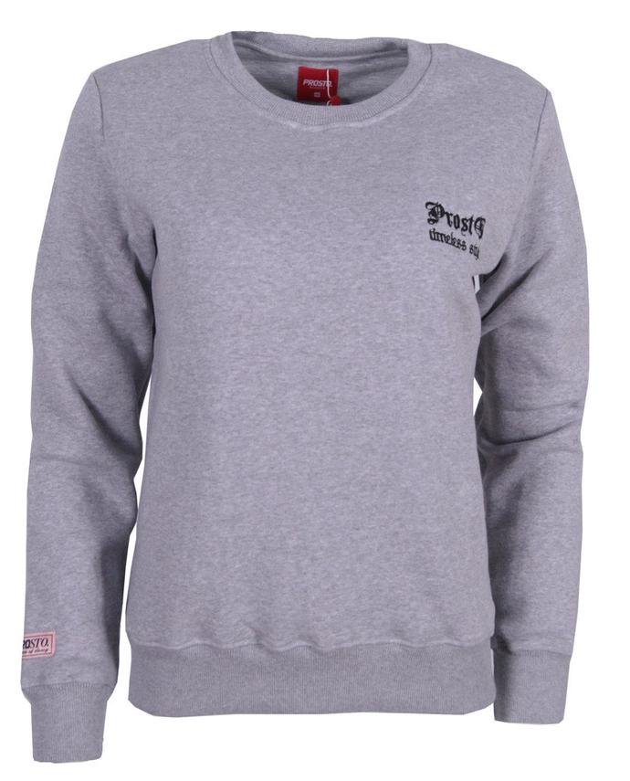 Bluza damska Prosto Klasyk Mediev crewneck grey