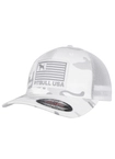 Czapka z daszkiem Full Cap Mesh Pit Bull Pitbull USA biała