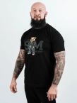 Koszulka męska t-shirt Środowisko Miejskie ŚM Bear czarna