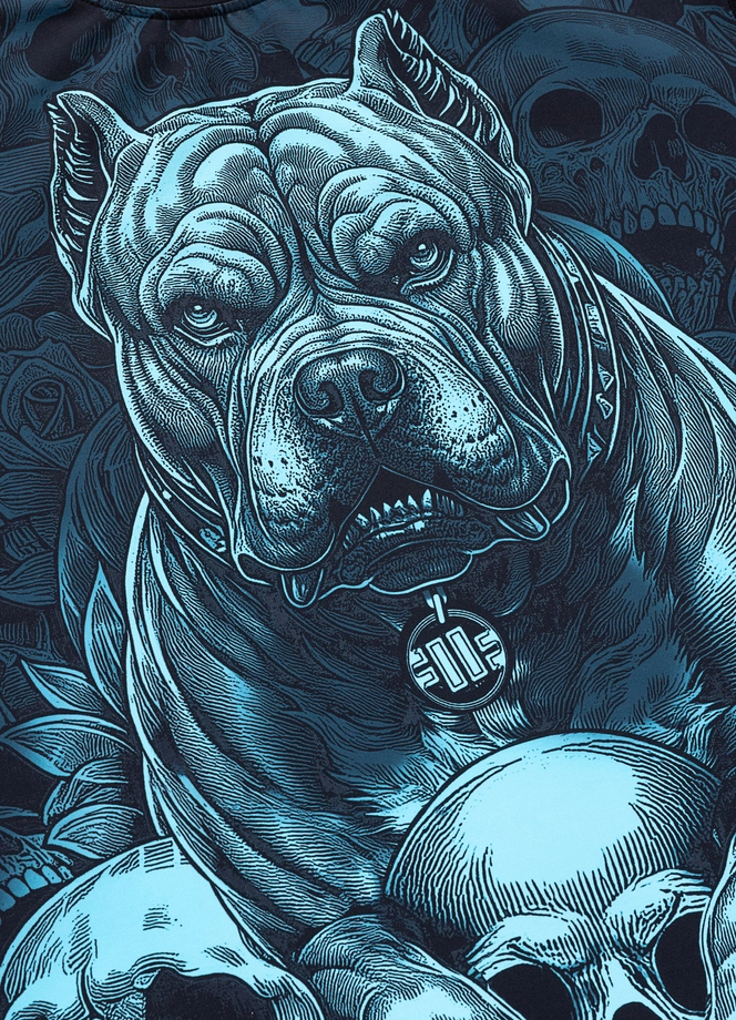 Koszulka męska sportowa Pit Bull Guardian Angel czarna