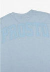 Koszulka męska t-shirt oversize Prosto Zont jasno niebieska