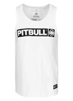 Koszulka męska tank top Pitbull Hilltop biała