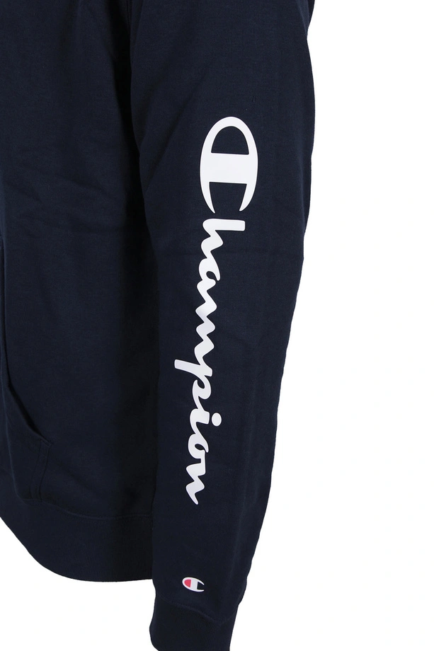 Bluza rozpinana z kapturem Champion Zip Classic hooded navy