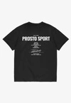 Koszulka męska t-shirt oversize Prosto Club czarna