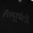 Koszulka męska T-shirt oversize Chada Proceder 1312 czarna