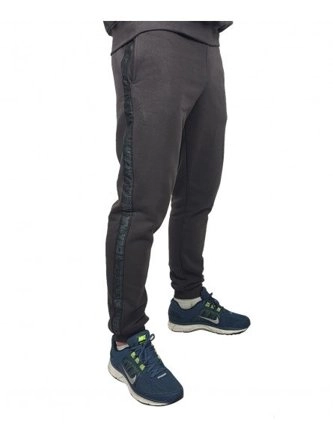 Spodnie dresowe Ciemna Strefa CS Wear Taśma New brązowe