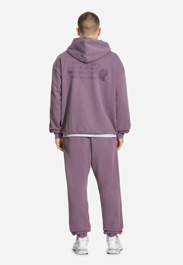 Spodnie dresowe męskie Prosto Flathead sprany fiolet